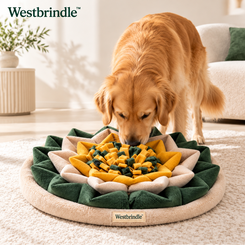 Westbrind™ Flower Slow Feeder Bowl lifestyle