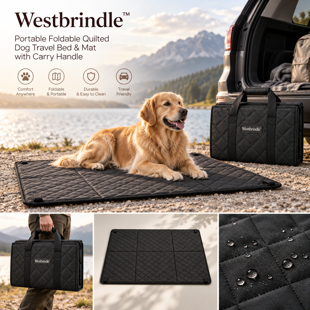 Westbrind™ Foldable Travel Pet Mat brand