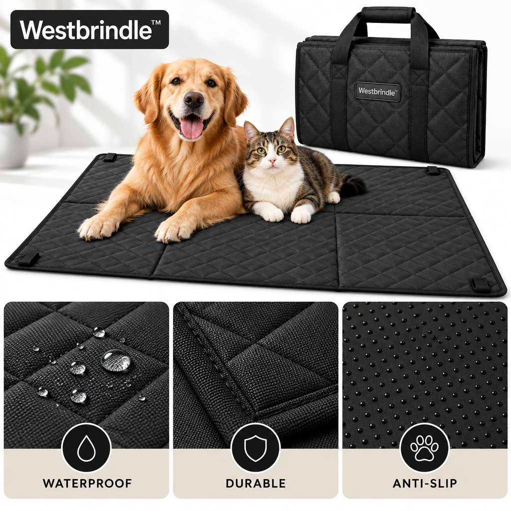Westbrind™ Foldable Travel Pet Mat materials