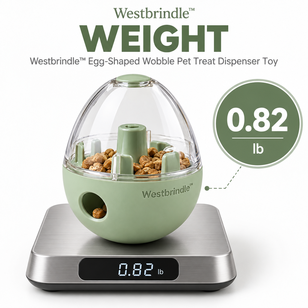 Westbrind™ Interactive Smart Treat Ball Toy weight