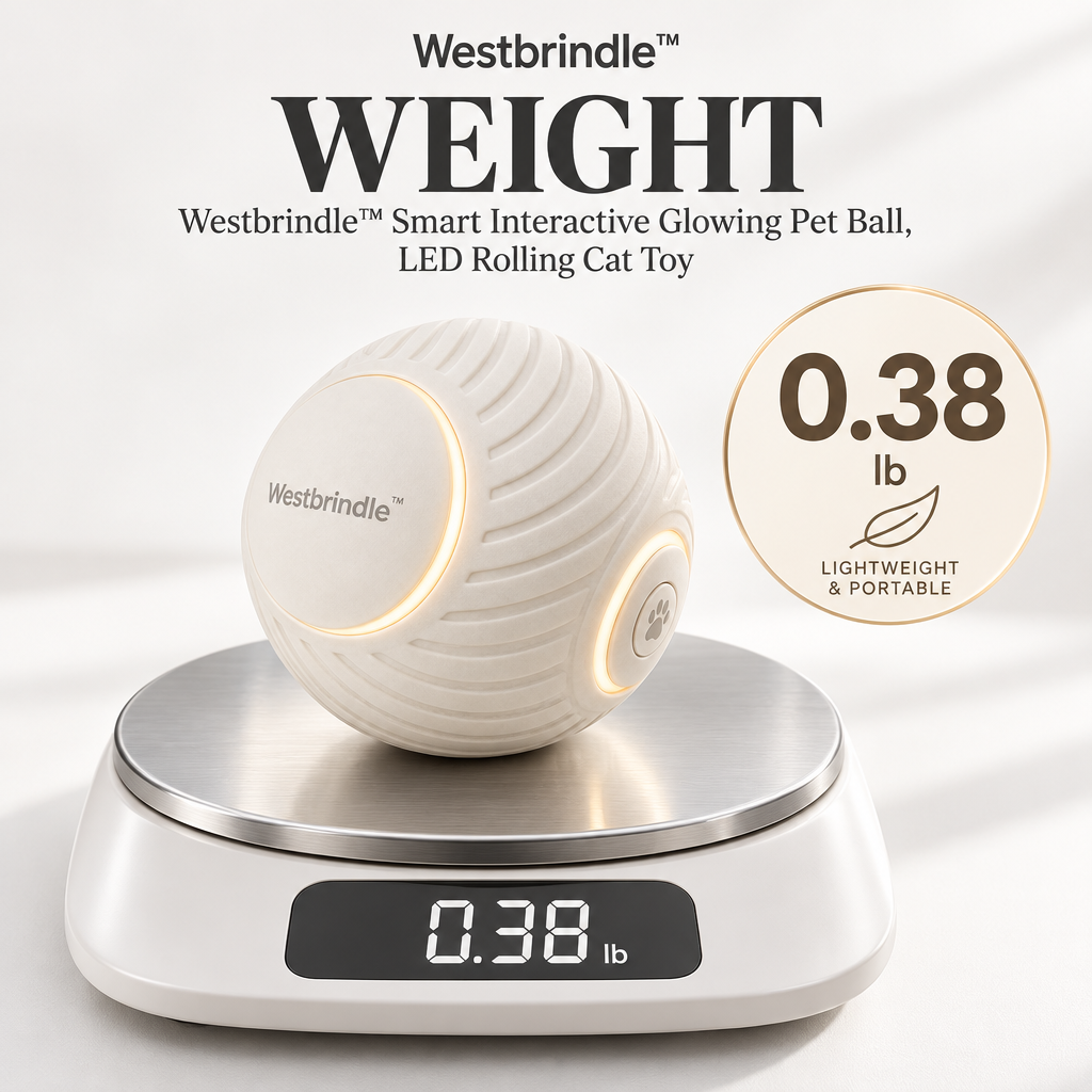 Westbrind™ Interactive Treat Ball Toy weight
