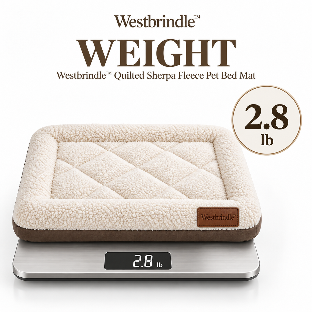 Westbrind™ Orthopedic Plush Pet Bed weight