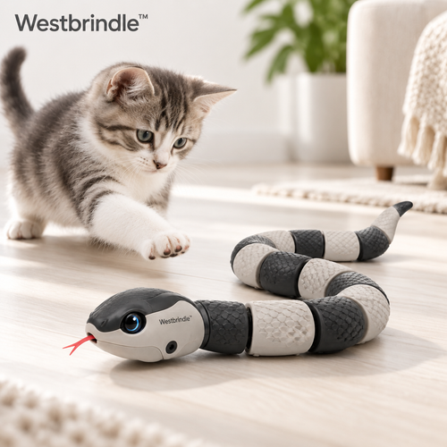 Westbrind™ Plush Mouse Cat Toy lifestyle