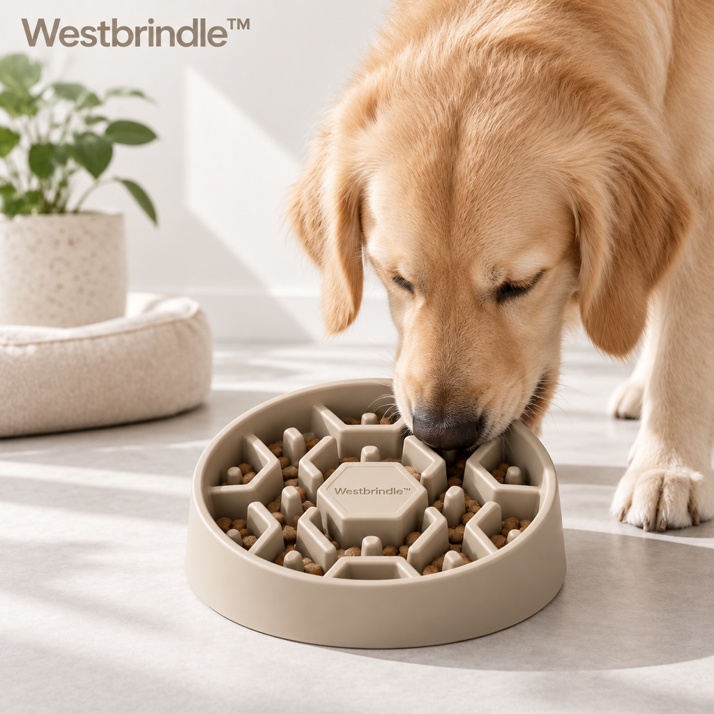 Westbrind™ Puzzle Slow Feeder Bowl lifestyle
