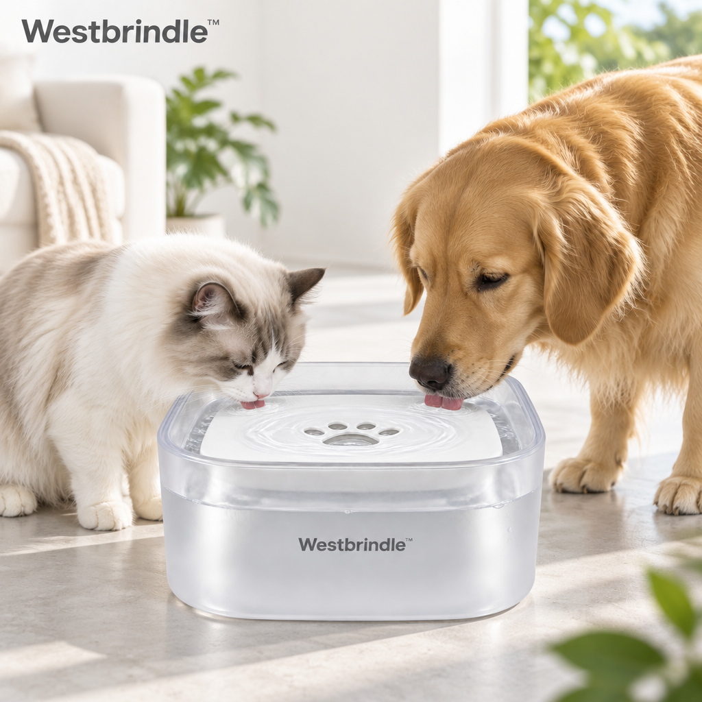 Westbrind™ Stainless Steel Elevated Pet Bowl brand