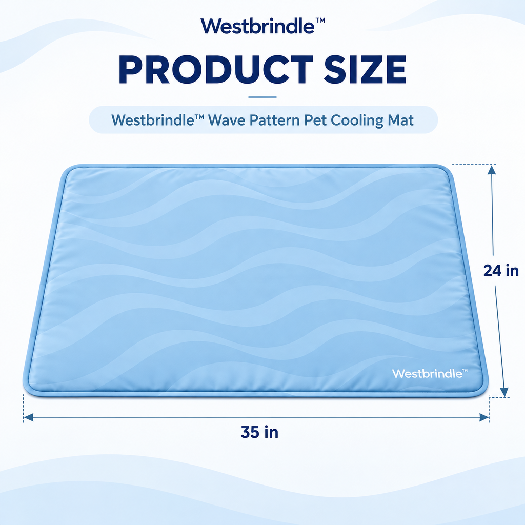 Westbrind™ Waterproof Cooling Pet Mat dimensions